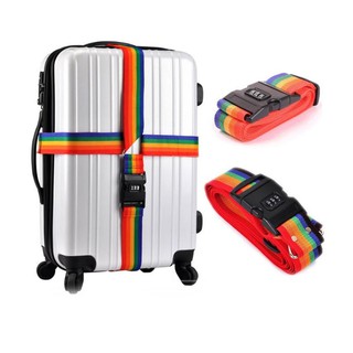 Dây tag màu có khóa hành lý 2m