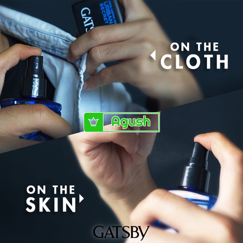 Nước hoa nam học sinh thơm lâu chính hãng Gatsby Urban Cologne60ml chai nhỏ gọn bỏ túi dạng xịt mùi dịu nhẹ nhàng giá rẻ