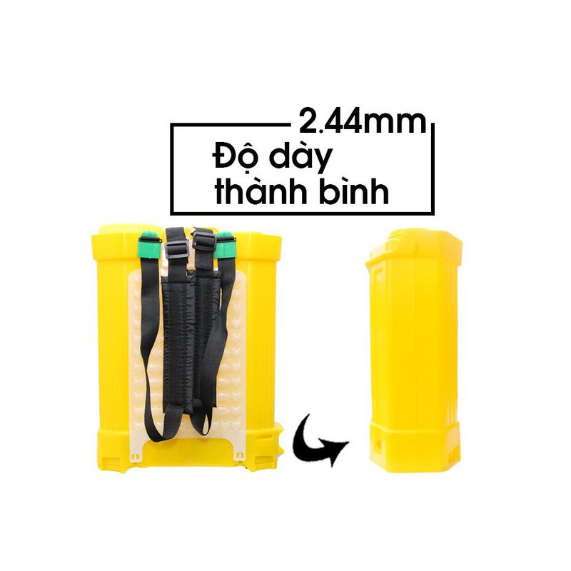 Bình Xịt Điện Con Ong Vàng - Máy phun thuốc, Bình phun thuốc trừ sâu điện công nghệ Nhật Bản - COV16