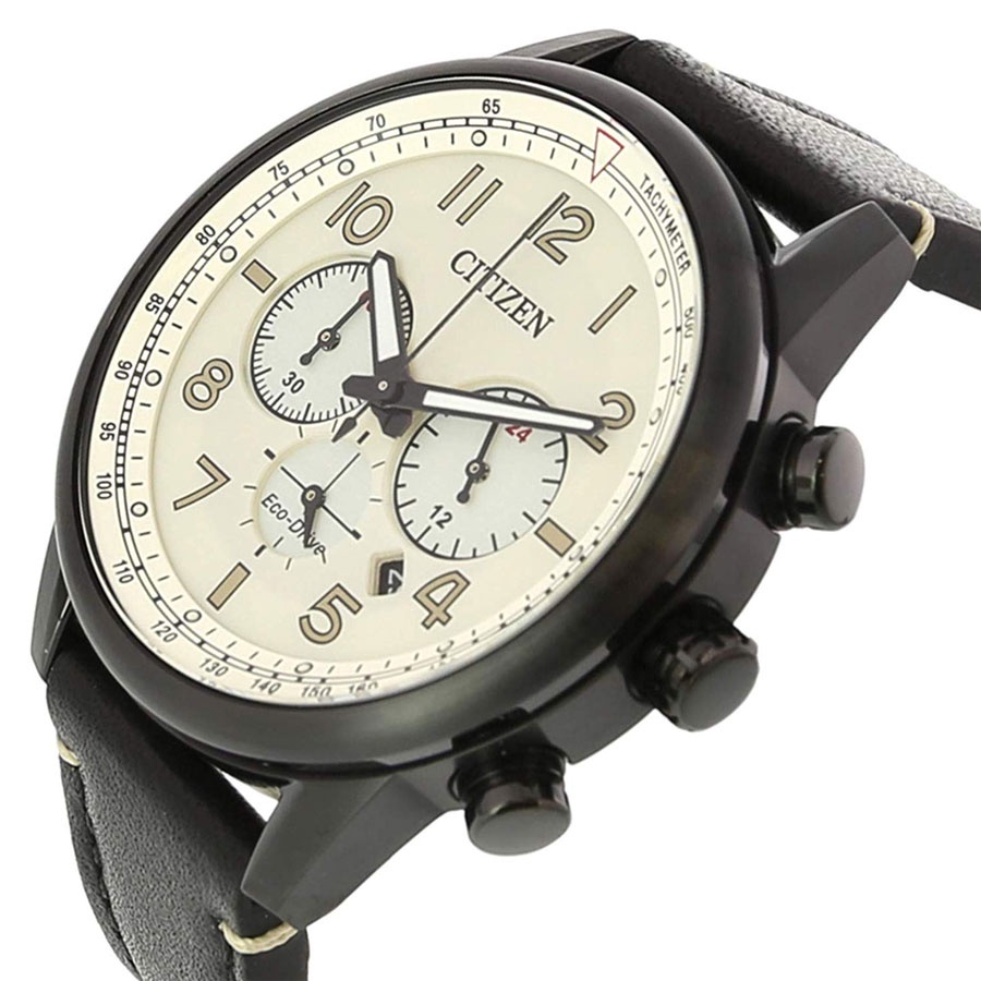 Đồng Hồ Nam Citizen Dây Da CA4425-10X - Mặt Trắng