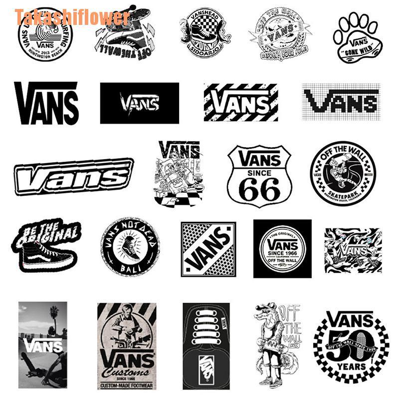 Set 50 Miếng Dán Trang Trí Họa Tiết Graffiti Cá Tính