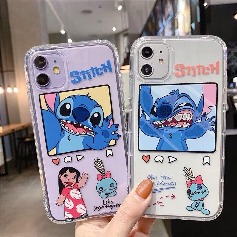 ỐP IPHONE IN STITCH VÀ NHỮNG NGƯỜI BẠN - cho các dòng 7 Plus/6s/6/6 plus/6s plus/7/8/8plus/X/XS/XR/XS MAX/11/11PRO/11 PR