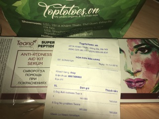 10 lọ serum Teana
