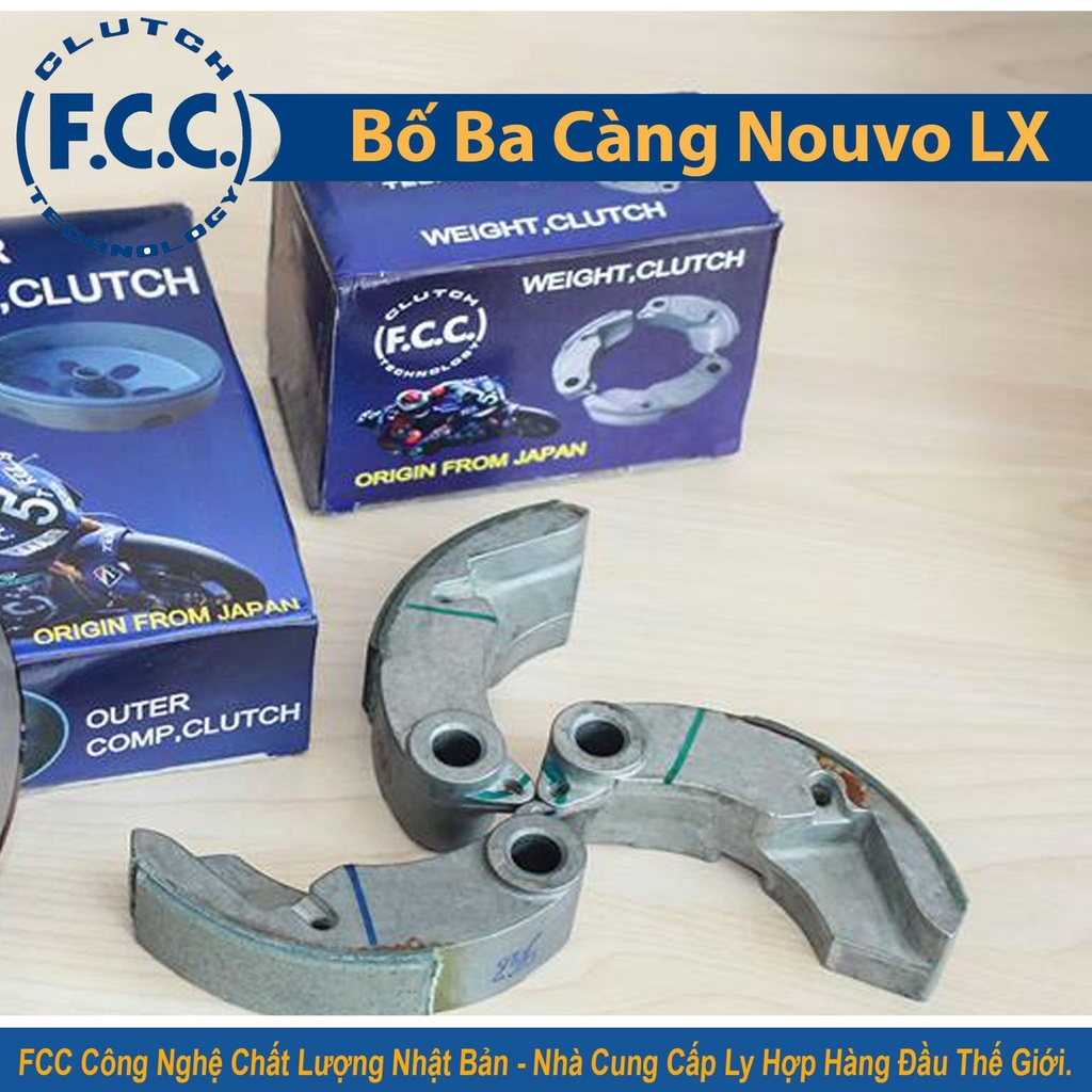 BỐ BA CÀNG FCC YAMAHA LUVIAS, NOUVO 4, 5,6