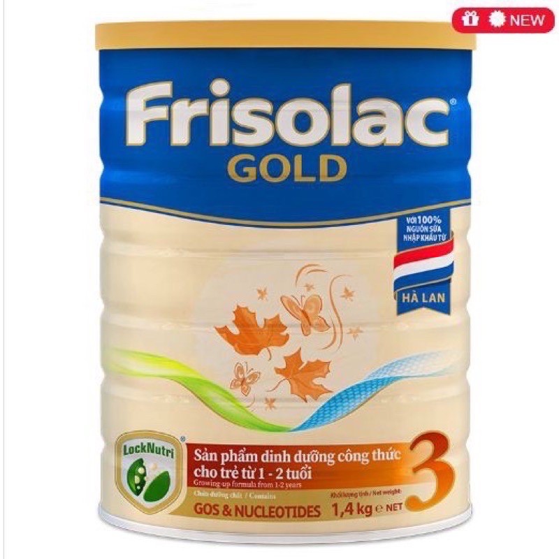 Sữa bột Frisolac gold số 3 1,5kg - cam kết chính hãng