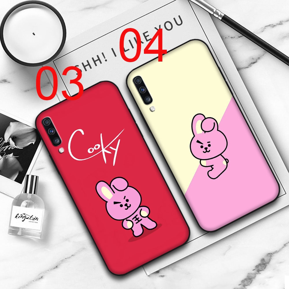 Ốp Lưng Mềm Màu Đen In Hình Bt21 Cho Xiaomi Mi 8 Se Max 3 Mix 2s F1 Lite