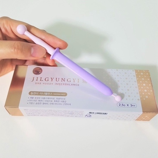 Đũa thần/Gel chăm sóc vùng kín toàn diện Jilgyungyi Inner Balance hộp 2.5g x 3 ống