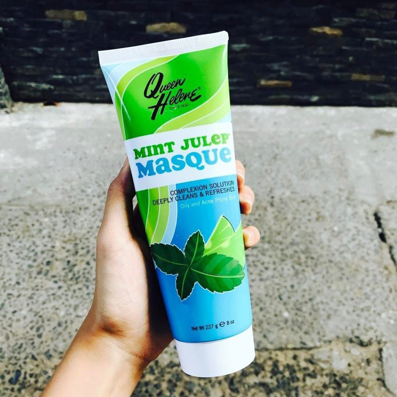 Mặt Nạ Đất Sét Bạc Hà Giảm Mụn Kiềm Dầu Queen Helene Mint Julep Masque