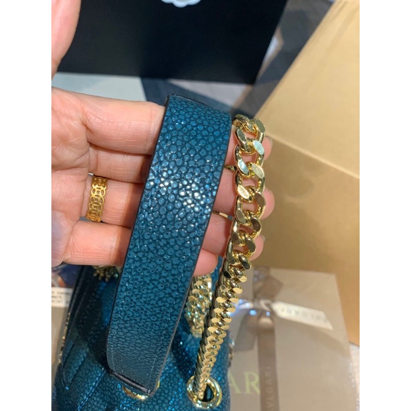 Túi BVG nhũ xanh da đẹp màu mới nhất♥️