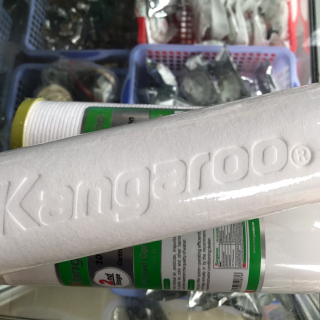 Bộ 3 lõi lọc nước Kangaroo số 1, 2, 3.Dùng cho các máy lọc nước. Máy lọc nước RO.