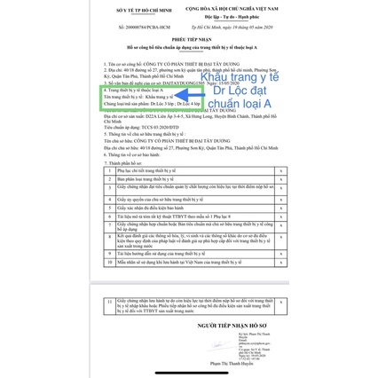 Khẩu Trang Y Tế 4 Lớp Hộp 50 Cái Dr Loc JSC