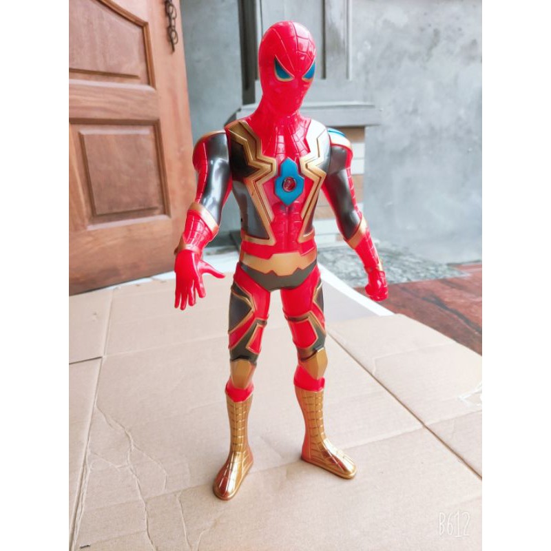 Đồ chơi người nhện, spider man 40cm có nhạc A138