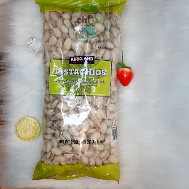 HẠT DẺ CƯỜI KIRKLAND PISTACHIOS 1.36KG MỸ