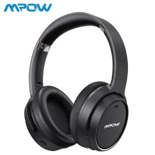 Mpow H19 Hybrid Active Noise Cancelling Bluetooth 5.0 Headphones 30H PlayTime Deep Bass Wireless Headset