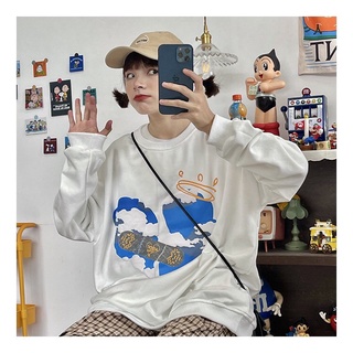 Áo Nỉ Sweater, Áo Nỉ Unisex in hình tym phong cách BASSIC năng động