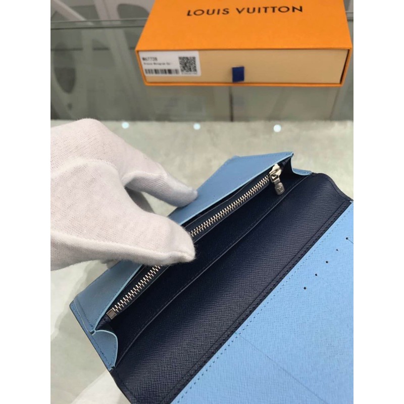 Ví dài dáng gập cho nam Louis Vuitton LV da thật cao cấp hàng 1-1 vip