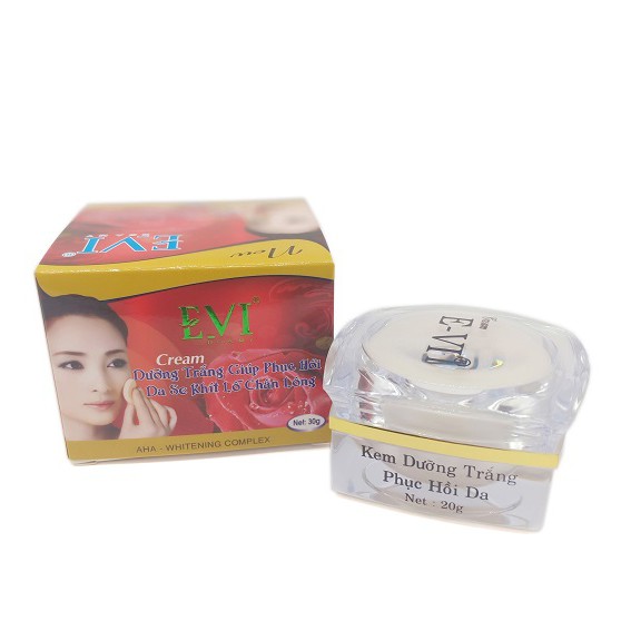 Kem dưỡng trắng - Phục hồi da EVI
