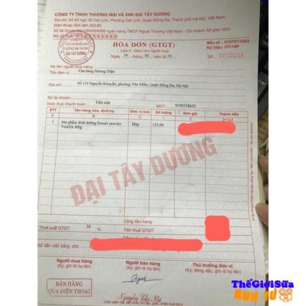 Sữa Ensure Đức 400g