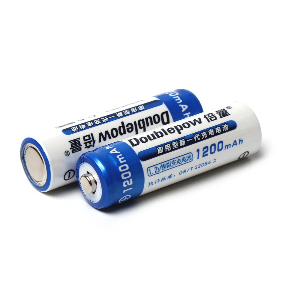 Bộ 6 viên pin tiểu sạc Doublepow AA 1200mAh Tặng Hộp đựng