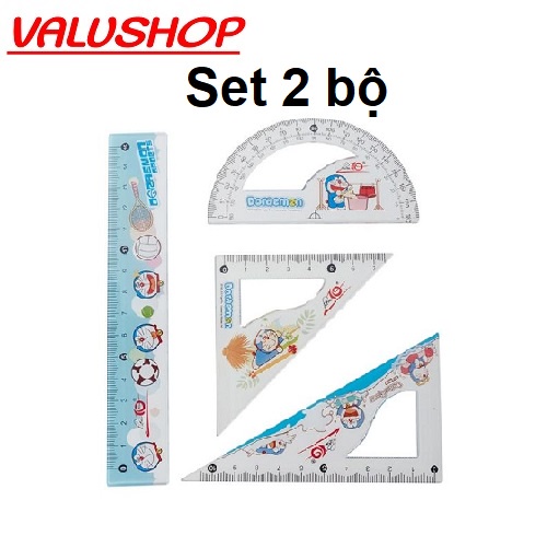 Bộ Thước Kẻ Điểm 10 Doraemon TP-SR09/DO