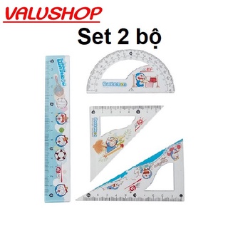 Bộ Thước Kẻ Điểm 10 Doraemon TP-SR09/DO