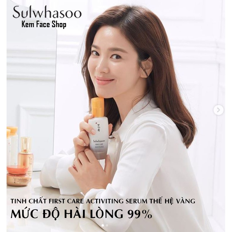 Tinh chất serum first care dưỡng trắng mịn da Sulwhasoo mini