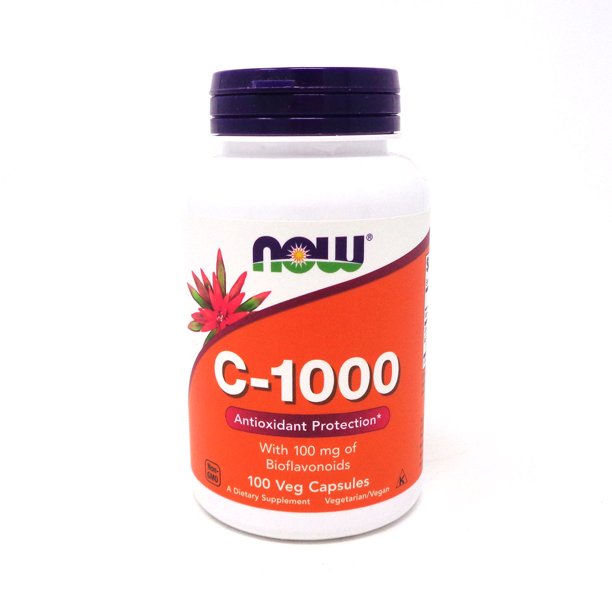 Viên uống bổ sung vitamin C Now Foods C-1000 with Bioflavonoids, 100 viên