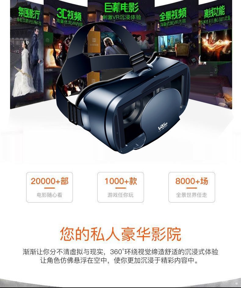Kính Thực Tế Ảo 3d Cho Điện Thoại | BigBuy360 - bigbuy360.vn