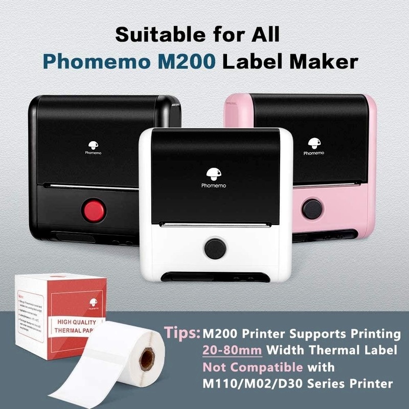 Nhãn Dán Tự Dính Đa Năng Dành Cho Máy In Phomemo M200