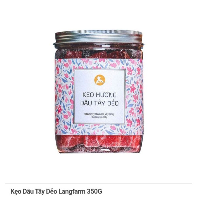 Kẹo Dâu Tây Dẻo Langfarm