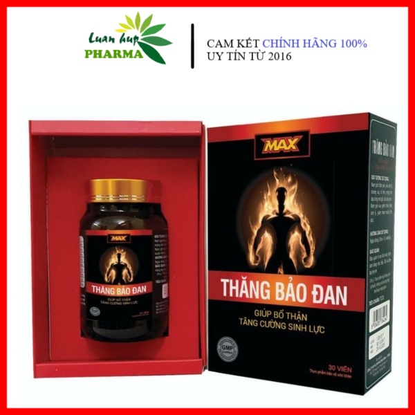 Tăng cường sinh lý nam giới Thăng Bảo Đan Max - Chống xuất tinh sớm, kéo dài thời gian, thận yếu...