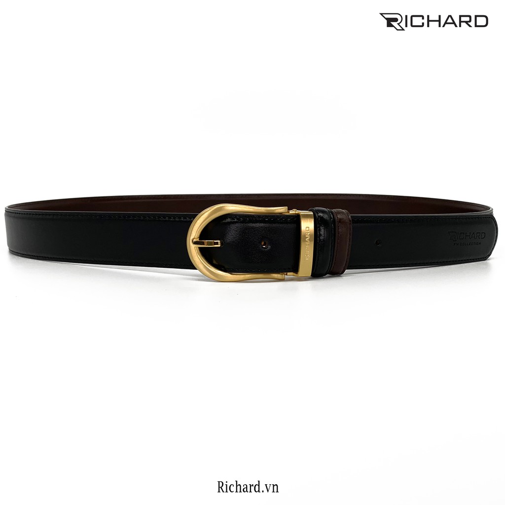 DÂY LƯNG NAM DA BÒ CAO CẤP RICHARD 010
