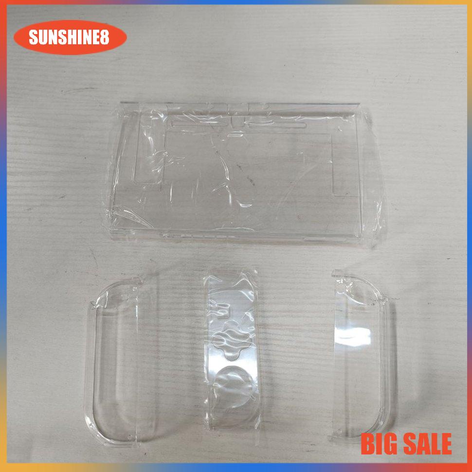 【SUN】Detachable Transparent PC Protective Cover For Nintend Switch Console Shell