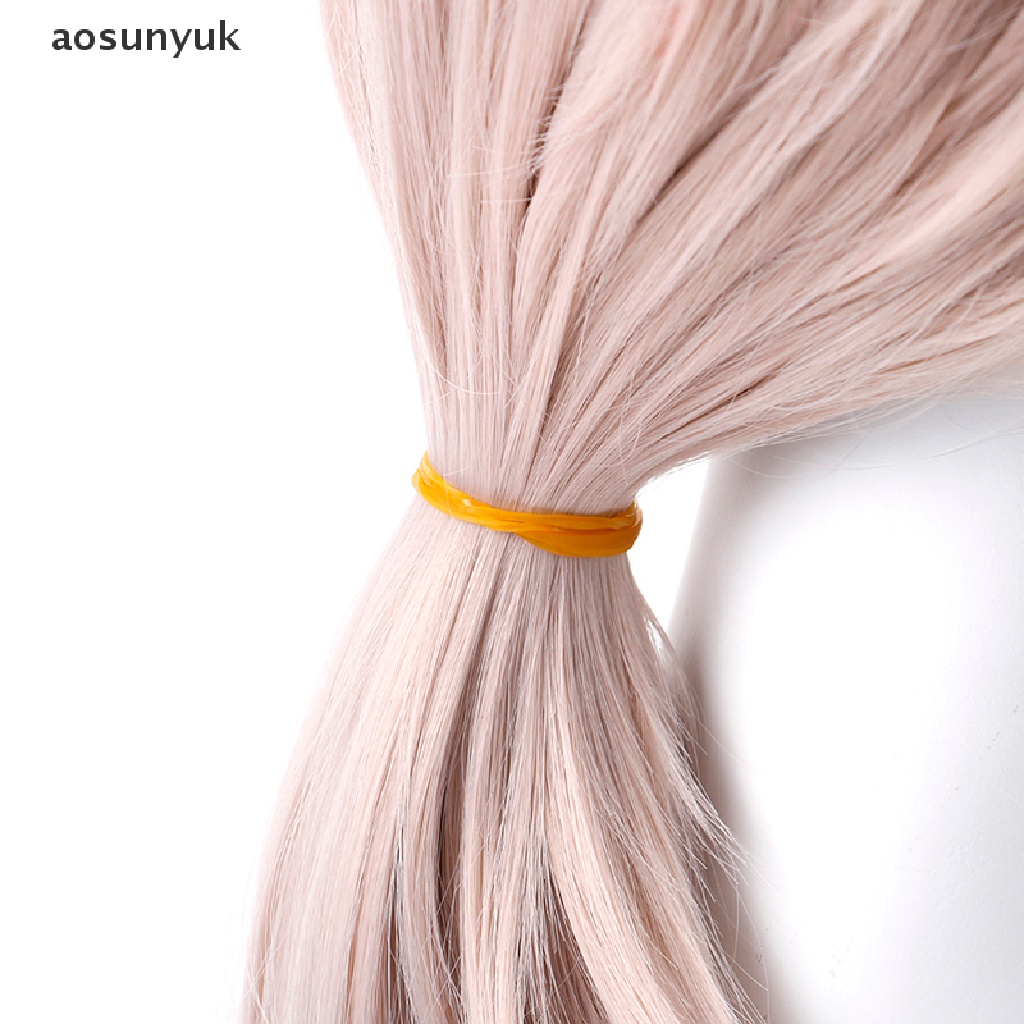 Bộ Tóc Giả Màu Be Gradient Dùng Hóa Trang Nhân Vật Game Genshin Va Chạm Kazuha