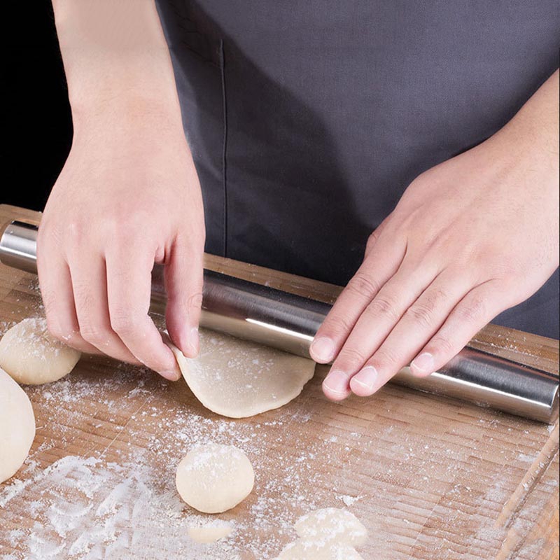 Cây lăn bột bằng thép không gỉ 304