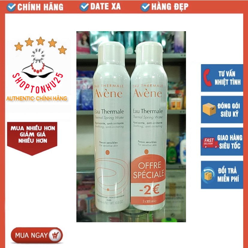 Xịt khoáng Avene Thermal Spring Water 300ml Pháp