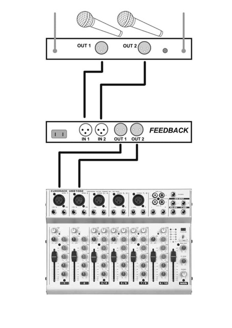 Chống hú micro Feedback xtr2.0 Plus LOẠI 2 MIC