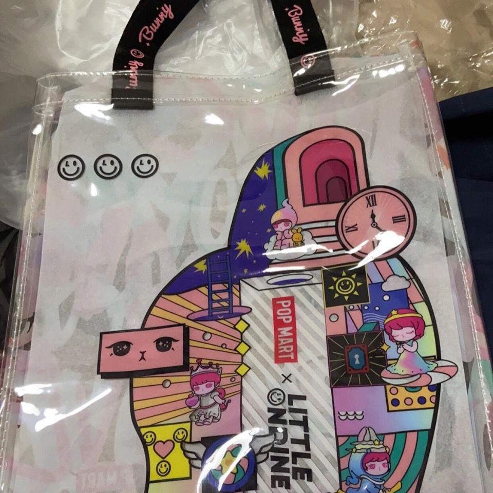 Small Olympic Hall Joint PVC Translucent Fashion Shoulder Bag Daily Travel Slung Women's Jelly Bag