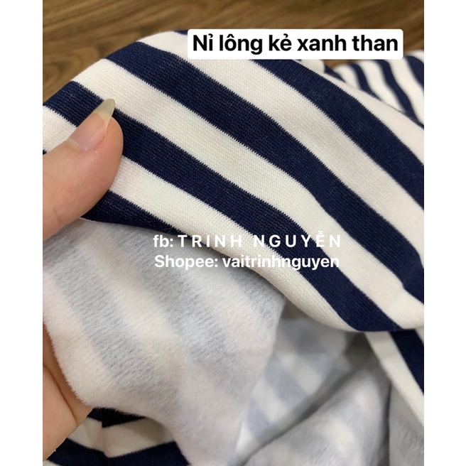 Vải nỉ lông cotton