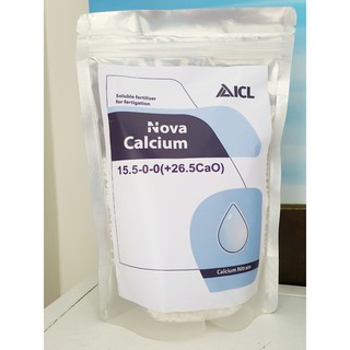 Phân bón Canxi Nitrate Nova Calcium 15.5-0-0 (+ 26.5CaO) ( 1kg/ túi)