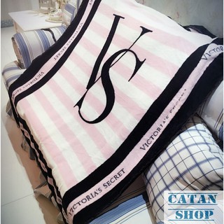 Mền VICTORIA SECRET 1,3m x 1,5m, nỉ nhung siêu mịn, chăn VS ngủ trưa văn phòng êm nhẹ, đắp cực ấm  GD89-MenVS