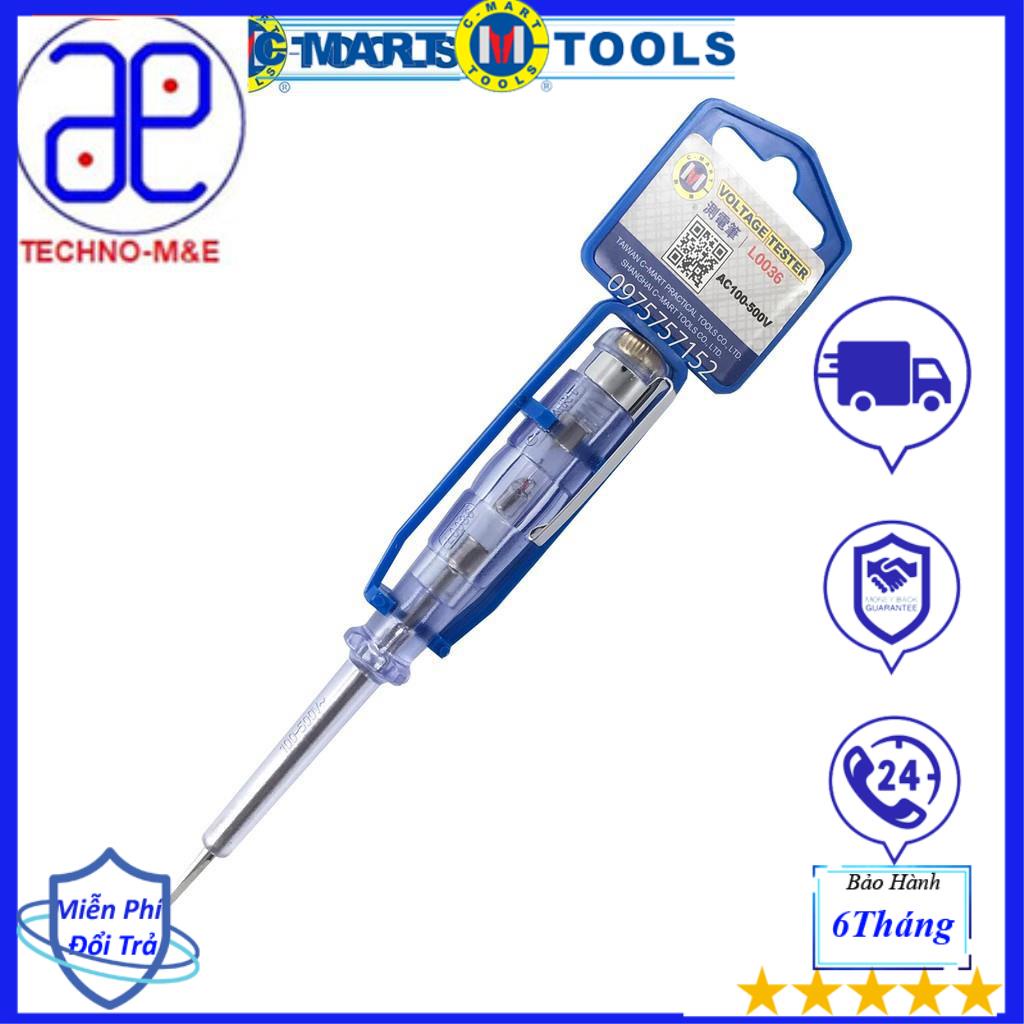 Bút Vít thử điện AC100-500V 145mm C-Mart L0036