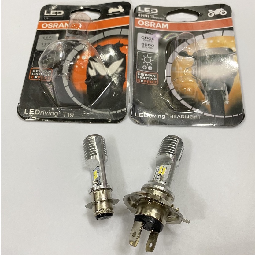 Đèn Pha LED OSRAM T19 Dream, Wave, Air Blade Thái tăng sáng trắng !