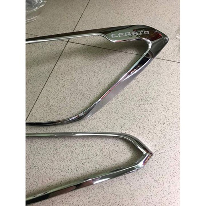 [Cerato, K3, Forte 2019] Ốp Viền Đèn Pha, Hậu Mạ Crom Cho Xe - Kia Cerato, K3, Forte 2019
