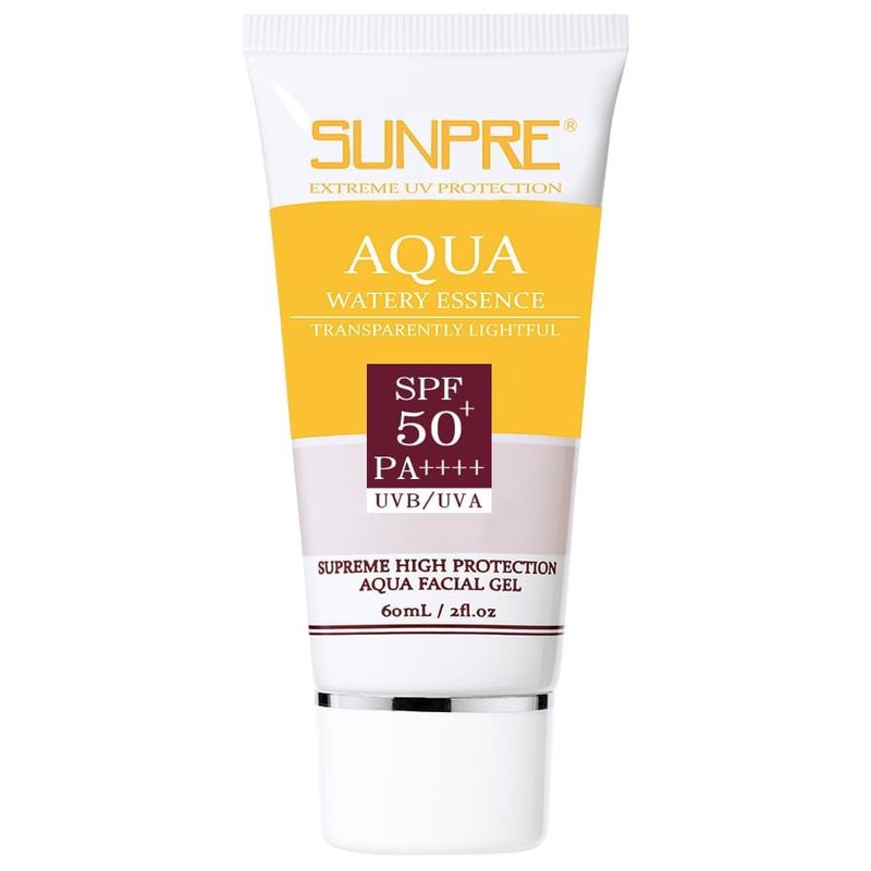 [ Tặng tẩy da chết Huxley ] Kem chống nắng không màu Mona Frema SUNPRE AA: Supreme High Protection Aqua Facial Gel SPF50