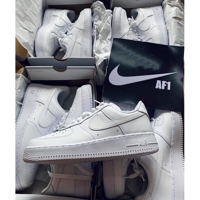 Giày Nike AF1 All White Low chính hãng