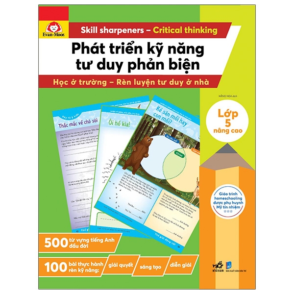 Sách - Phát Triển Kỹ Năng Tư Duy Phản Biện - Lớp 5 Nâng Cao