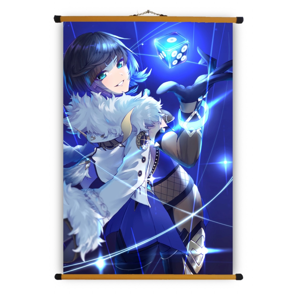 Poster Vải Yelan Genshin Impact