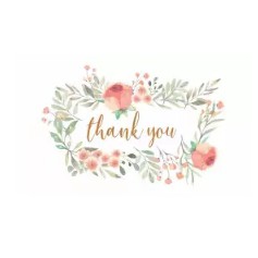 Thank You Card - Thẻ cảm ơn dành cho shop (200 THẺ)