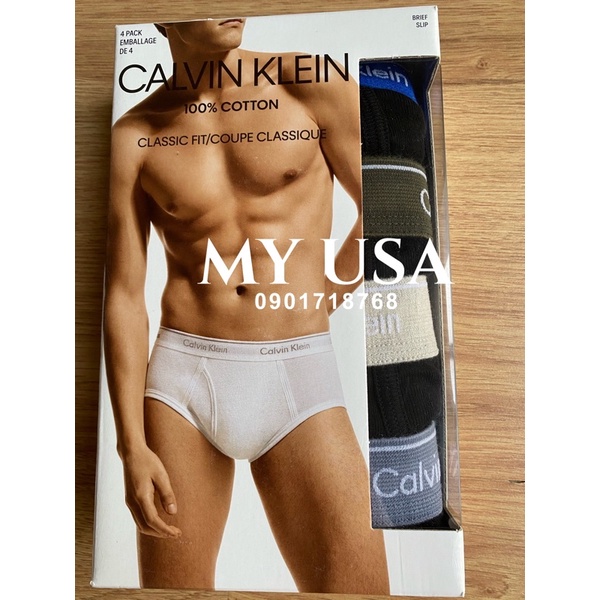 Quần lót nam Ck ❤️Quần lót Calvin Klein Microfiber Hip/Boxer/Trunk từ Mỹ